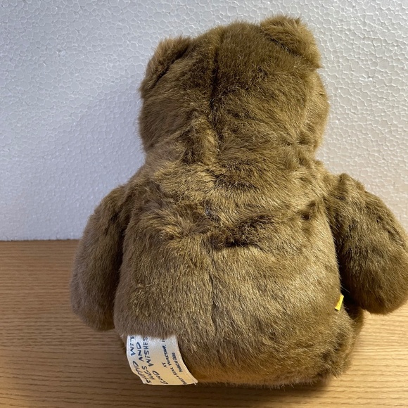 Build a Bear Brown Bear Plush Silky Fur Tan Ears Muzzle Stuffed Animal Toy BABW - Picture 3 of 7